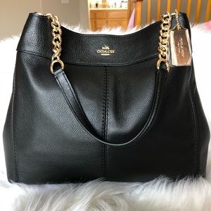 ❗️sale❗️🆕 Coach Large Leather Bag .